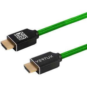 Cablu HDMI VERTUX VertuLink-300, Ethernet, 8K, 3m, verde
