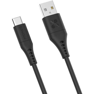 Cablu date PROMATE PowerLink-AC120, USB-A - USB-C, 1.2m, negru