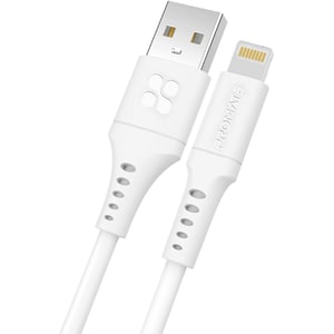 Cablu date PROMATE PowerLink-Ai120, USB-A - Lightning, 1.2m, alb