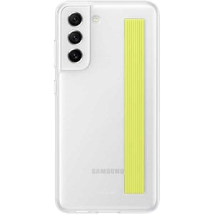 Husa telefon SAMSUNG Clear Strap Cover pentru Galaxy S21 FE, EF-XG990CWEGWW, White