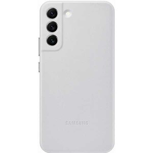 Carcasa Leather Cover pentru SAMSUNG Galaxy S22 Plus, EF-VS906LJEGWW, Light Gray