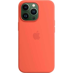 Husa telefon APPLE Silicone Case cu MagSafe pentru iPhone 13 Pro, MN683ZM/A, Nectarine