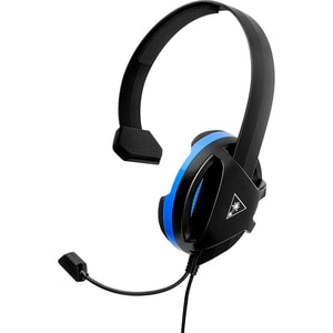 Casca Gaming TURTLE BEACH Recon Chat PS4&PS5, multiplatforma, 3.5mm, negru-albastru