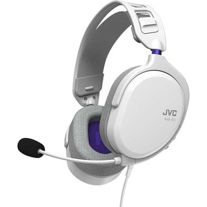 Casti Gaming JVC GG-01-H-Q, stereo, 3.5mm, alb