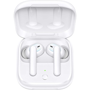 Casti OPPO Enco W51, True Wireless, Bluetooth, In-Ear, Microfon, Noise Cancelling, Carcasa incarcare wireless, alb