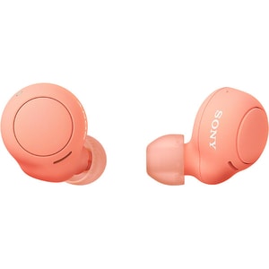 Casti SONY WF-C500, True Wireless, Bluetooth, In-ear, Microfon, portocaliu