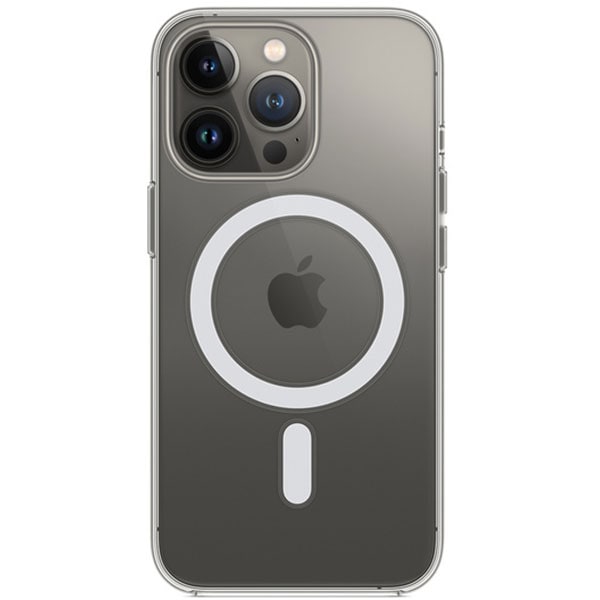 Husa telefon APPLE Clear Case cu MagSafe pentru iPhone 13 Pro, MM2Y3ZM/A, transparent