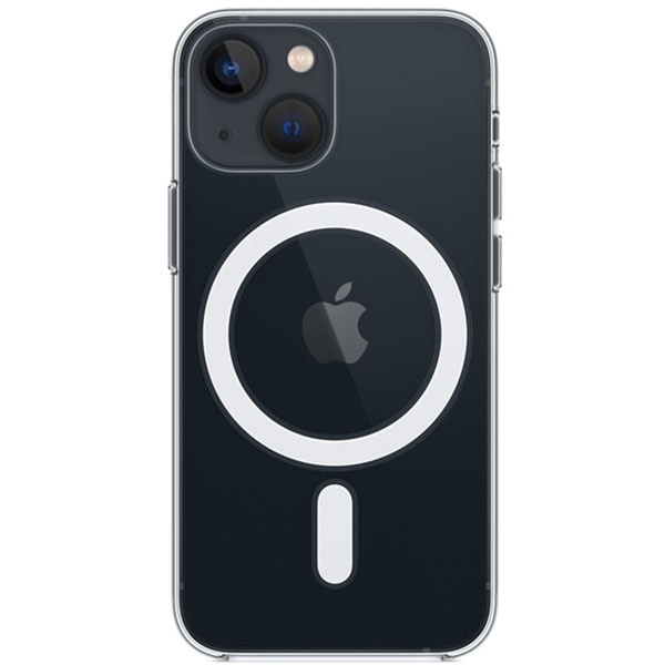Husa telefon APPLE Clear Case cu MagSafe pentru iPhone 13 mini, MM2W3ZM/A, transparent