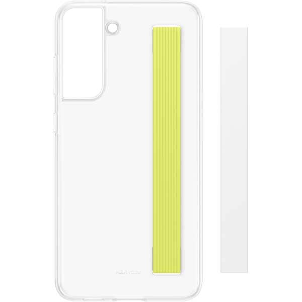 carve Etna It Husa telefon SAMSUNG Clear Strap Cover pentru Galaxy S21 FE,  EF-XG990CWEGWW, White