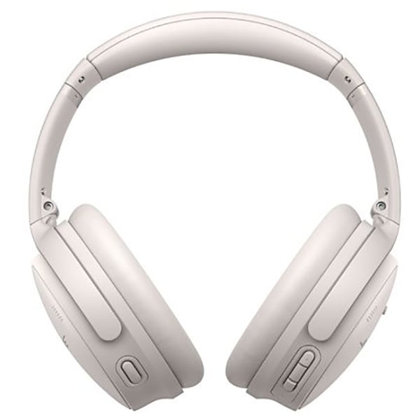 Casti BOSE QuietComfort 45, Bluetooth, On-Ear, Microfon, Noise Cancelling, White Smoke