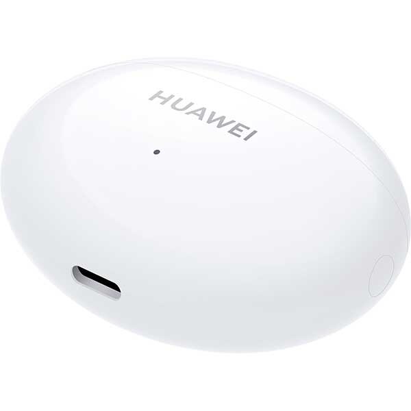 Casti HUAWEI FreeBuds 4i, True Wireless Bluetooth, In-Ear, Microfon, Noise Cancelling, Ceramic White