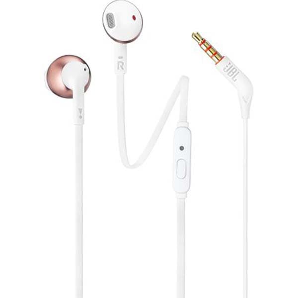 Casti Jbl Tune 205 Cu Fir In Ear Microfon Roz