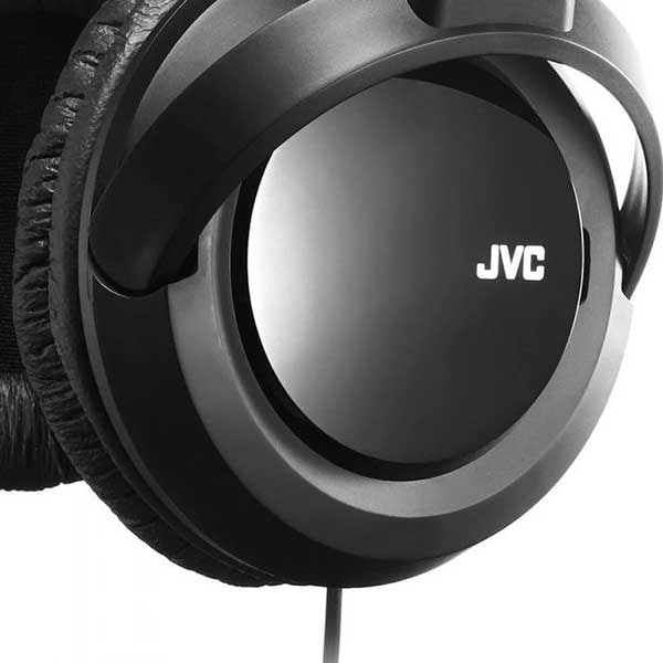 Casti JVC HA-RX330, Cu Fir, Over-Ear, negru