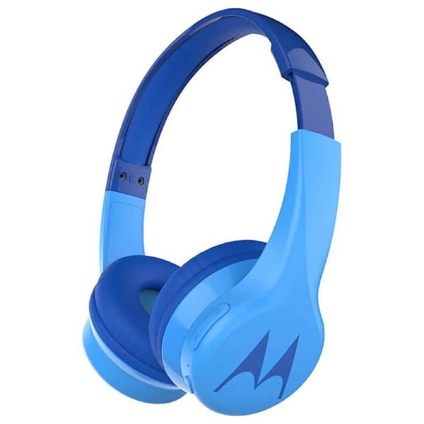 Casti pentru copii MOTOROLA Squads 300, Bluetooth, On-Ear, Microfon, albastru
