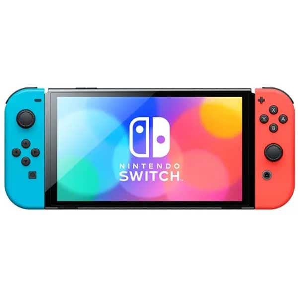 Consola NINTENDO Switch OLED (Joy-Con Neon Red/Neon Blue)