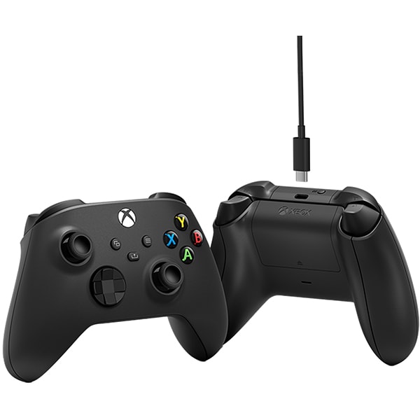 Controller Wireless MICROSOFT Xbox, PC, USB-C, Black