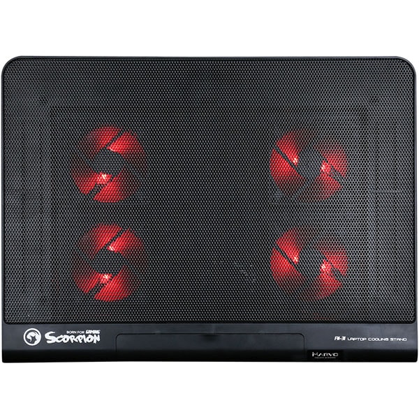 Cooler laptop gaming MARVO FN-31RD, 17", negru