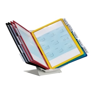 Sistem de prezentare pentru perete/birou DURABLE Vario Pro, 10 display-uri, multicolor