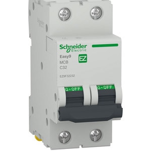 Siguranta automata modulara SCHNEIDER EZ9F32232, 2P, 32A, curba C
