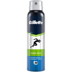 Deodorant spray antiperspirant GILLETTE Power Rush, 150ml