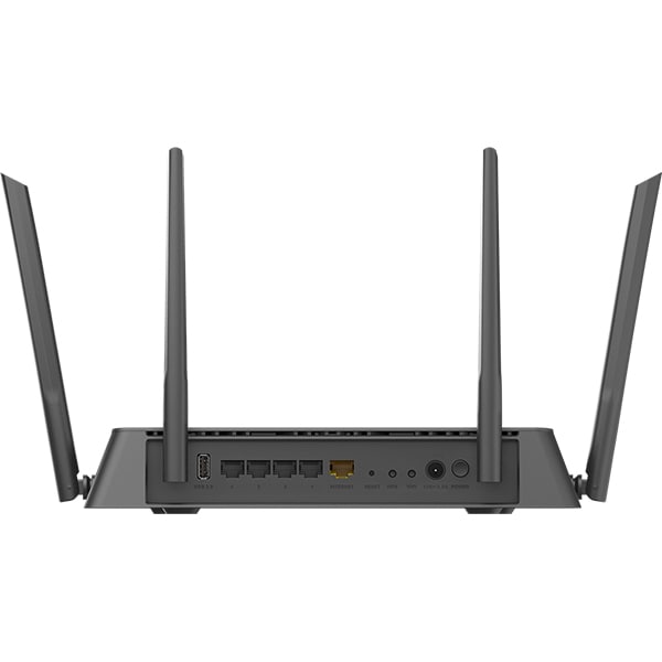 Router Wireless Gigabit D-LINK DIR-2150 AC2100, Dual-Band 300 + 1733 Mbps, negru
