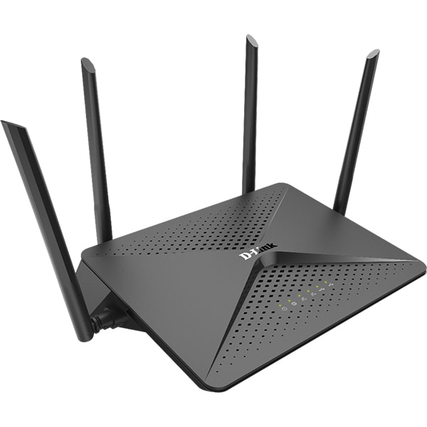 Router Wireless Gigabit D-LINK DIR-2150 AC2100, Dual-Band 300 + 1733 Mbps, negru