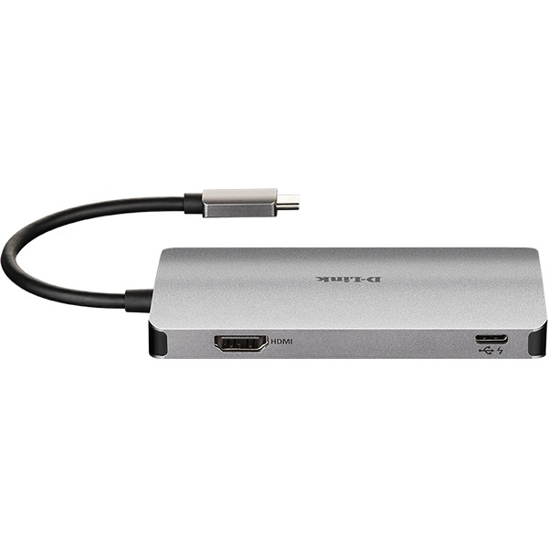 Hub USB Type-C D-LINK DUB-M610, USB 3.0, HDMI, SD/microSD, gri