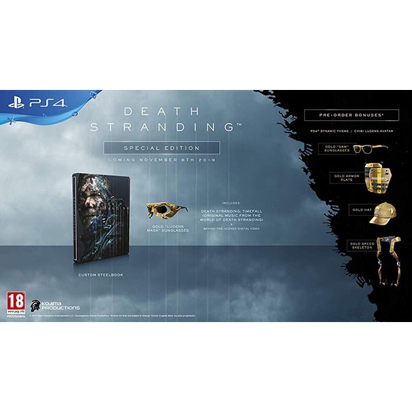 Ps4 death hot sale stranding special edition