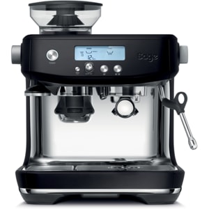 Espressor manual SAGE Barista Pro SES878BTR, 1.9l, 1680W, 15 bar, sistem termic ThermoJet, negru-argintiu