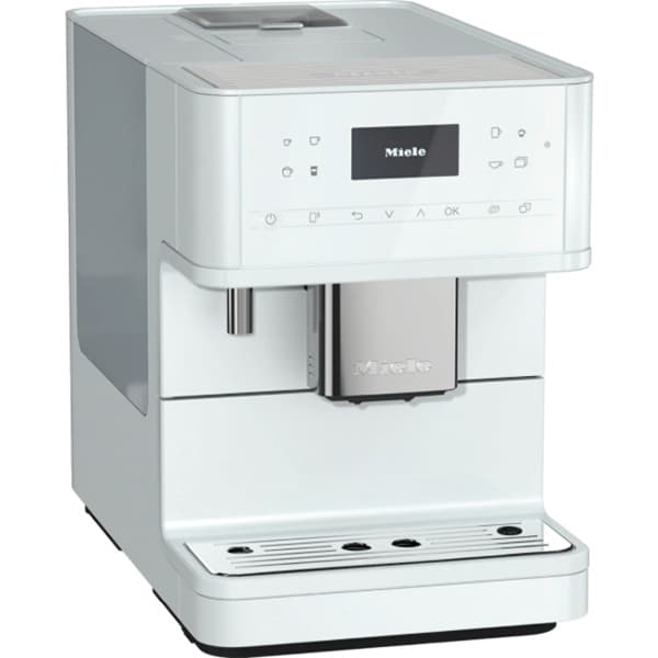 Espressor automat MIELE MilkPerfection CM6160, 1.8l, 1500W, 15 bar, AromaticSystem, alb