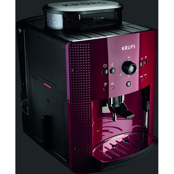 sparge risc Productiv  Espressor automat KRUPS Espresseria EA810770, 1.7l, 1400W, 15 bar, rosu