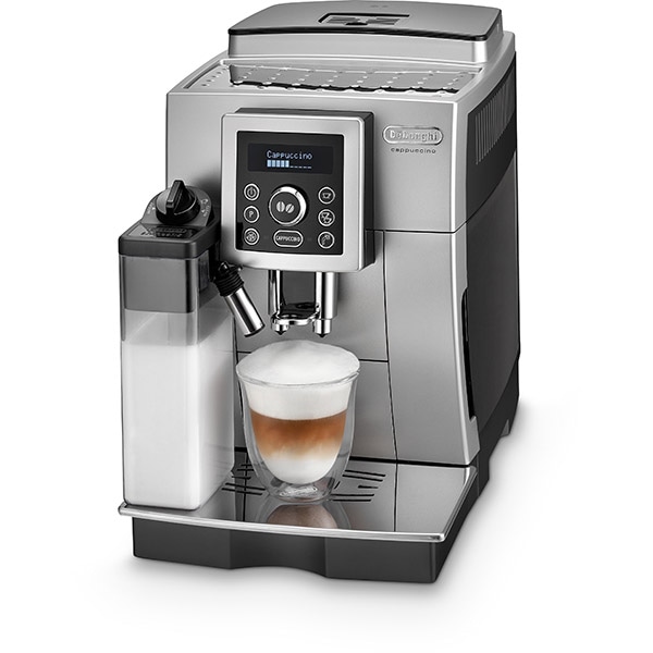 Espressor automat DE LONGHI LatteCrema System ECAM 23.460.SB, 1.8l, 1450W, 15 bar, argintiu