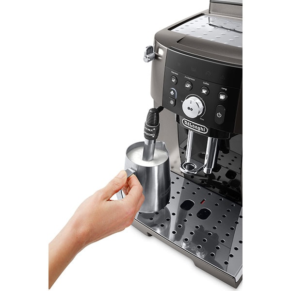 Espressor automat DE LONGHI Magnifica S Smart ECAM250.33.TB, 1.8l, 1450W, 15 bar, gri inchis 