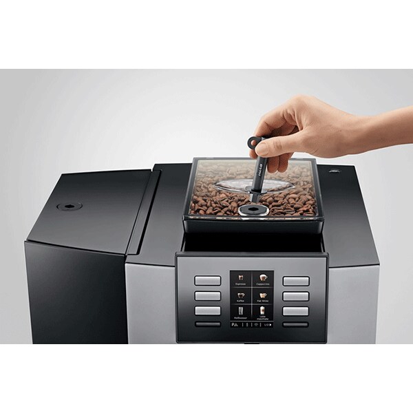 Espressor automat JURA Professional X8 15413, 5l, 1450W, 15 bar, Functia One-Touch, argintiu-negru