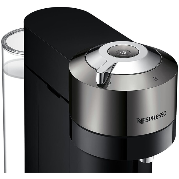 Espressor capsule NESPRESSO Vertuo Next XN910C10, 1.1l, 1500W, 15 bar, argintiu-negru