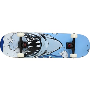 Skateboard MYRIA MY7216 Shark, 79 x 20 cm, lemn, albastru