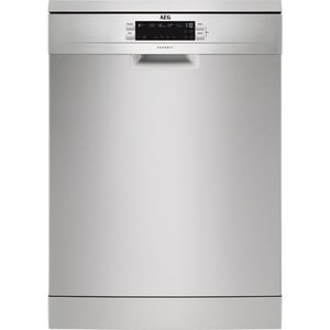 Masina de spalat vase independenta AEG FFBM5261ZM, 13 seturi, 5 programe, 60 cm, Clasa E, inox