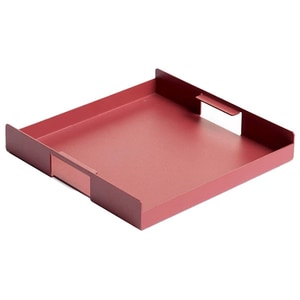 Tava SPIN Flint S, 25.4 x 25.4 cm, metal, rosu caramiziu