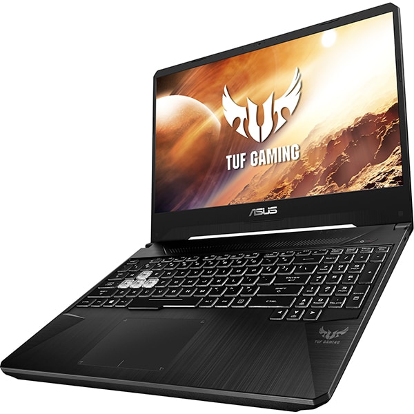 Laptop Gaming ASUS TUF FX505DT-HN482, AMD Ryzen 7 3750H pana la 4.0GHz, 15.6" Full HD, 8GB, SSD 512GB, NVIDIA GeForce GTX 1650 4GB, Free DOS, Gold Steel