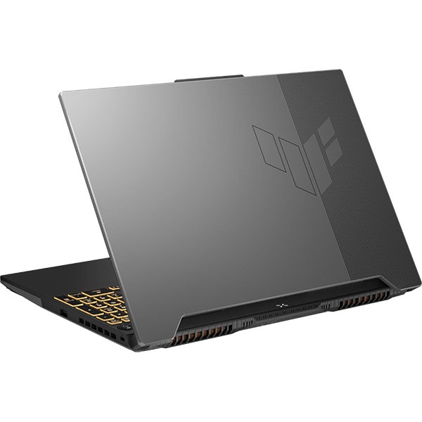 Laptop Gaming ASUS TUF F15 FX507ZE-HN012, Intel Core i7-12700H pana la 4.7GHz, 15.6" Full HD, 16GB, SSD 512GB, NVIDIA GeForce RTX 3050 Ti 4GB, Free Dos, Jaeger Gray