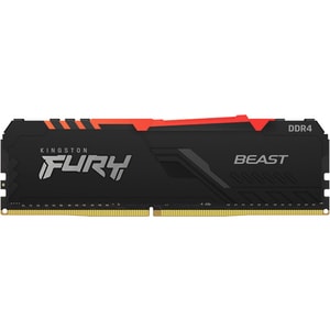 Memorie desktop KINGSTON Fury Beast RGB, 8GB, 3200MHz, CL16, KF432C16BBA/8