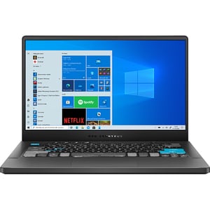 Laptop Gaming ASUS ROG Zephyrus G14 Alan Walker Edition GA401QEC-K2064T, AMD Ryzen 9 5900HS pana la 4.5GHz, 14" WQHD, 16GB, SSD 1TB, NVIDIA GeForce RTX 3050 Ti 4GB, Windows 10 Home, gri inchis