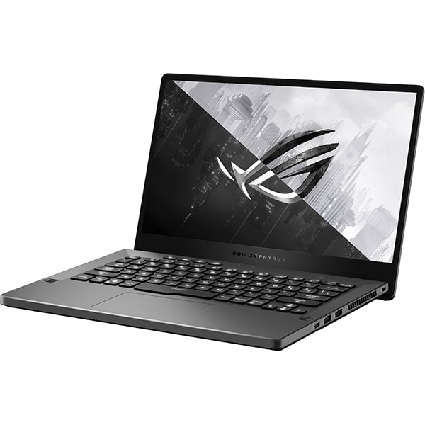 Laptop Gaming ASUS ROG Zephyrus G14 GA401IHR-K2040, AMD Ryzen 7 4800HS pana la 4.2GHz, 14" WQHD, 8GB, SSD 512GB, NVIDIA GeForce GTX 1650 4GB, Free DOS, gri inchis