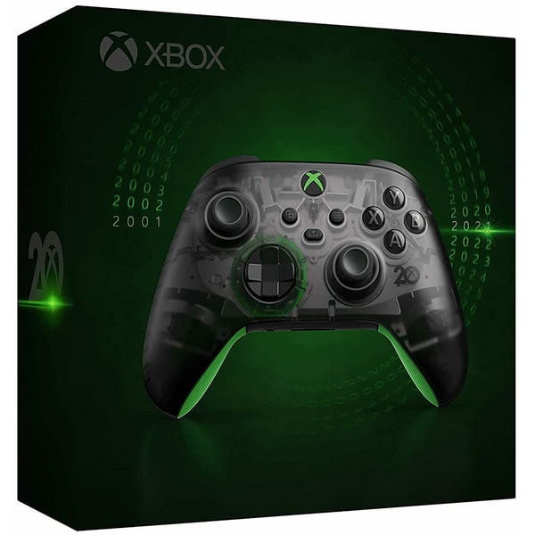 Rise Loaded Substantial Controller Wireless MICROSOFT Xbox 20th Anniversary Special Edition, Black