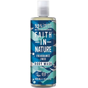 Gel de dus FAITH IN NATURE Fragrance Free, 400ml