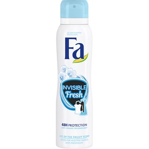 Deodorant spray antiperspirant FA Invizibile Fresh, 150ml