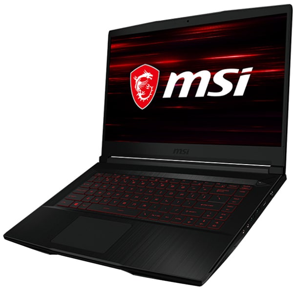Laptop Gaming MSI GF63 Thin 10SC-069XRO, Intel Core i5-10300H pana la 4.5GHz, 15.6" Full HD, 8GB, SSD 512GB, NVIDIA GeForce GTX 1650 Max-Q 4GB, Free DOS, negru