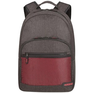 Rucsac laptop AMERICAN TOURISTER Sporty Mesh, 15.6", antracit-rosu
