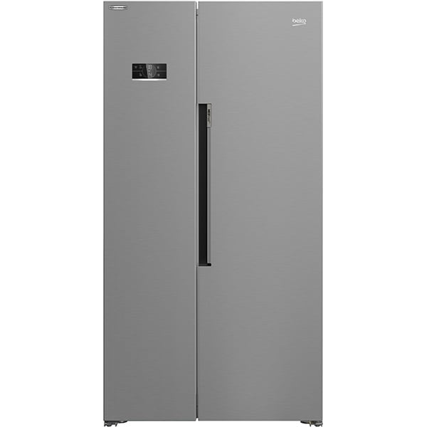 Waist Sophisticated blessing Side By Side BEKO GN1603140ZHXBN, NeoFrost Dual Cooling, 580 l, H 179 cm,  Clasa E, Wi-