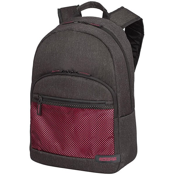 Rucsac laptop AMERICAN TOURISTER Sporty Mesh, 15.6", antracit-rosu